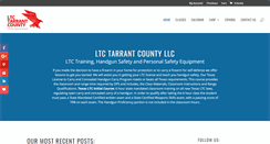 Desktop Screenshot of chltarrantcounty.com