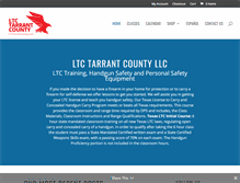 Tablet Screenshot of chltarrantcounty.com